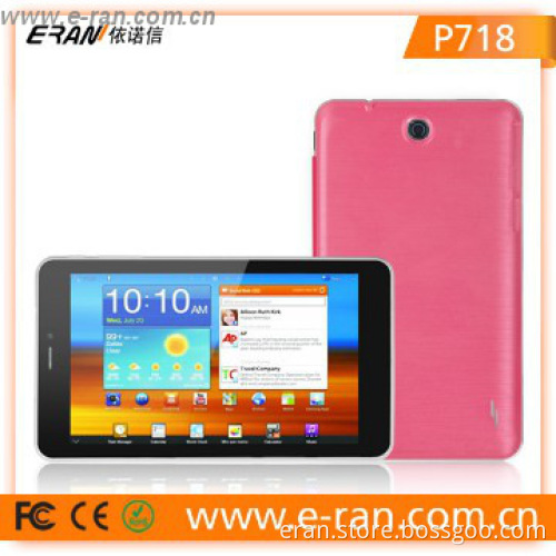 P718 2G calling tablet pc 800*480 7 inch screen